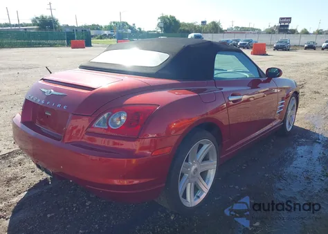 2005 Chrysler Crossfire Limited z USA, uszkodzony, nr VIN 1C3AN65L55X050052